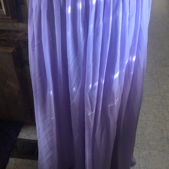 Lilac Maid of Honor Wedding Dress/Gown from AW Bridal! Free Size - Picture 7 of 17